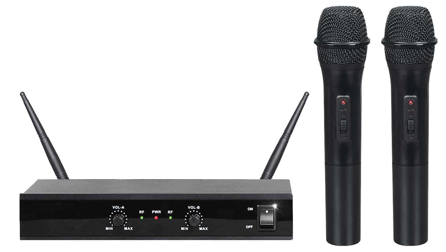 Doppio radiomicrofono palmare UHF - Karma SET 5002