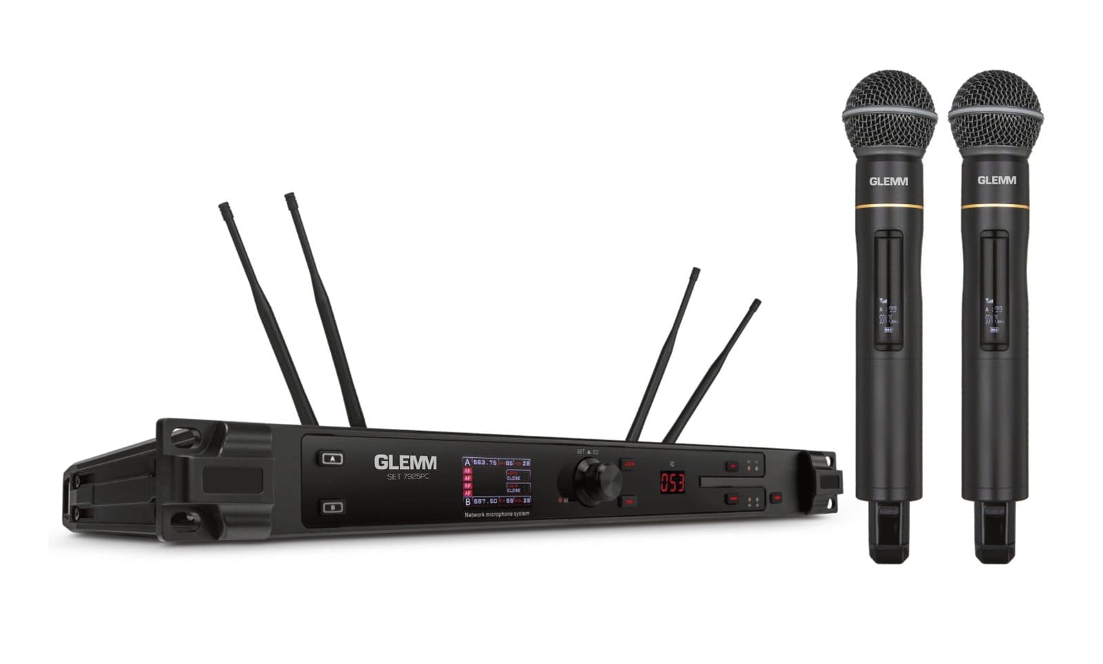 Doppio radiomicrofono - Glemm SET 7925PC