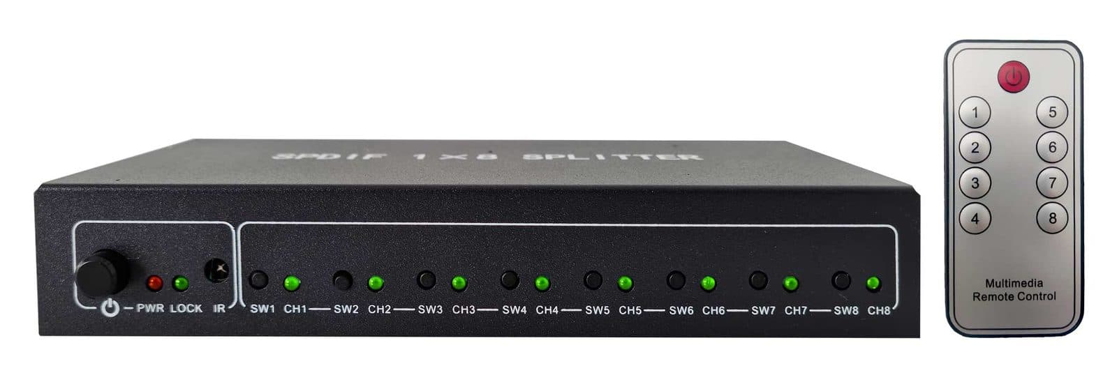 Splitter toslink 8 uscite - Karma SPLO 8