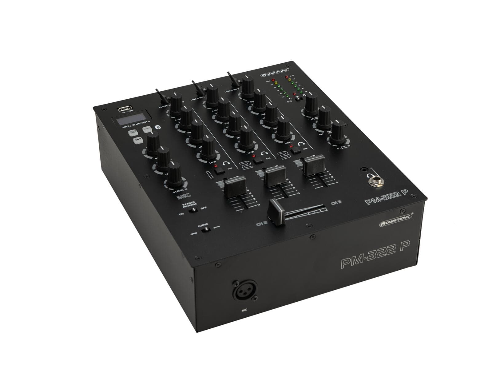 DJ Mixer Bluetooth & USB Player - Omnitronic 10006874