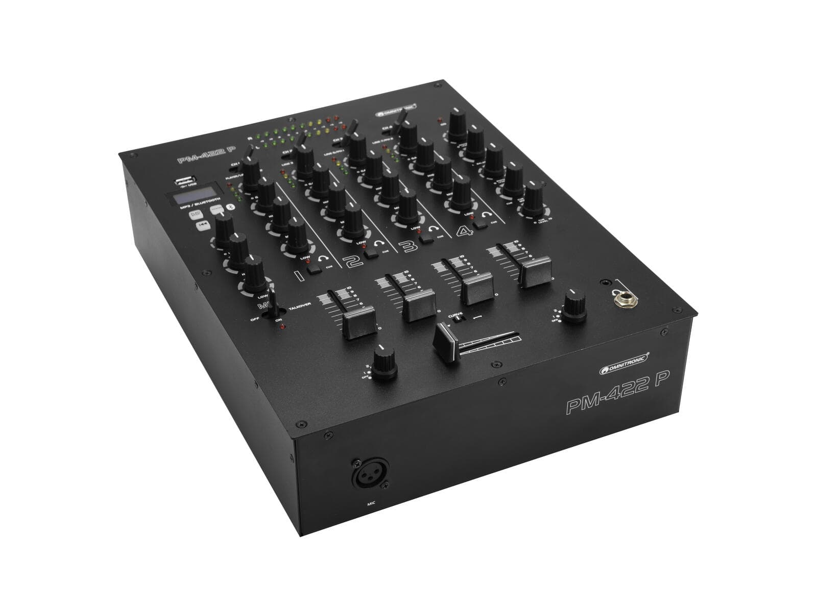 DJ Mixer Bluetooth & USB Player - Omnitronic 10006878