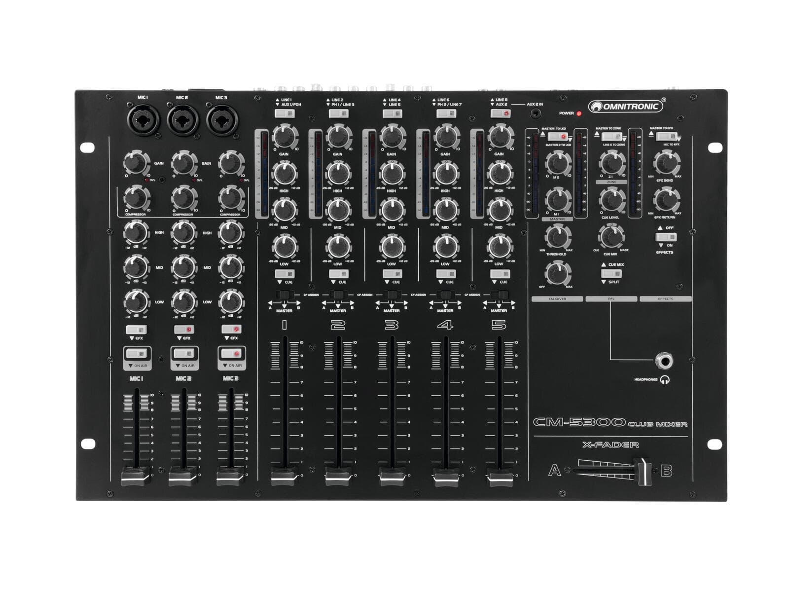 OMNITRONIC CM-5300 Mixer da club - 10006950