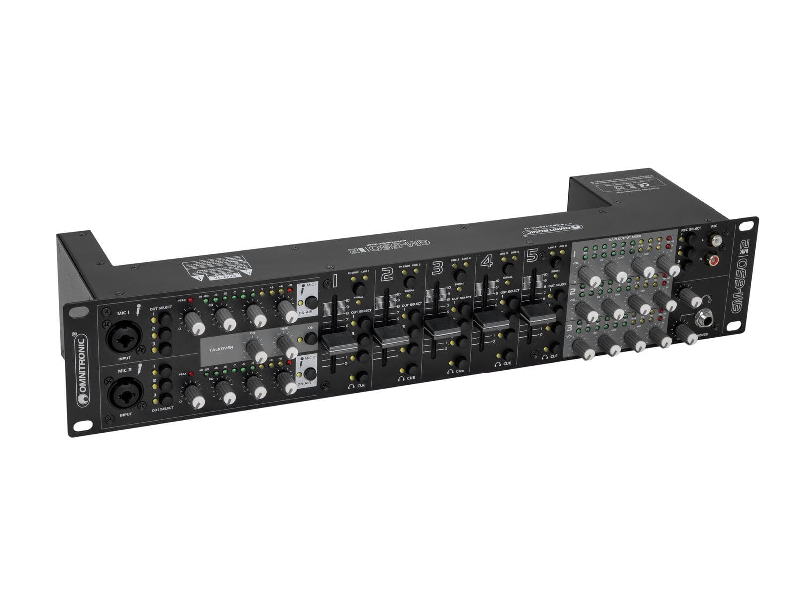 OMNITRONIC EM-650B MK2 Mixer per intrattenimento - 10007113