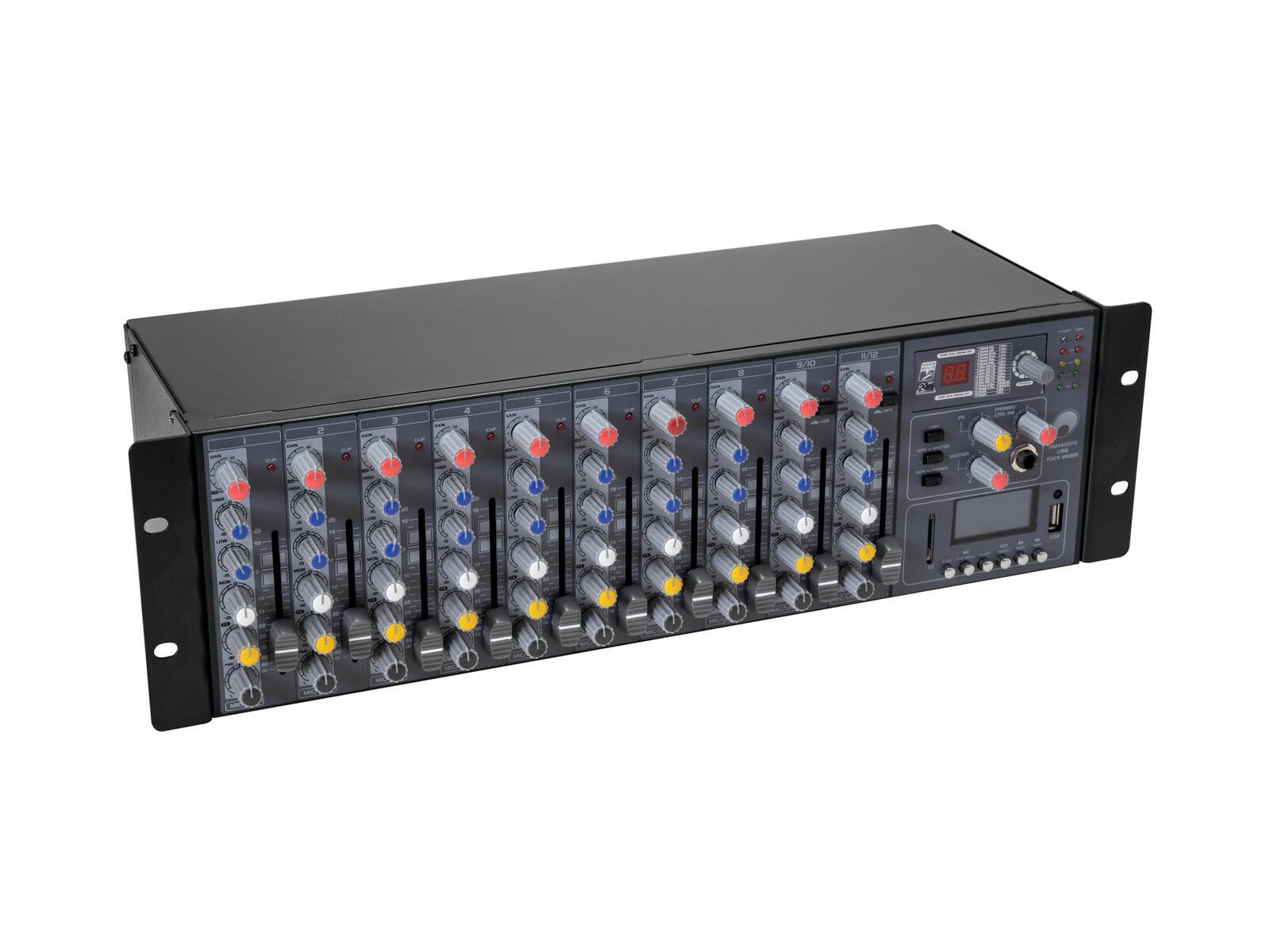 Miscelatore rack USB - OMNITRONIC 10040300