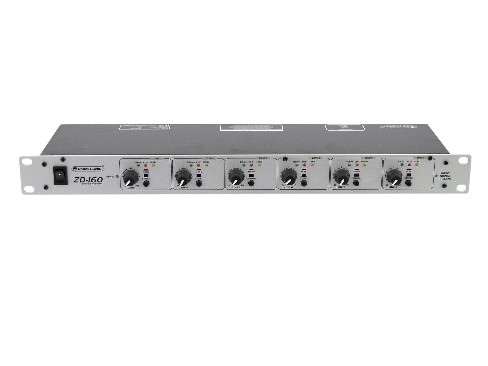 OMNITRONIC ZD-160 Distributore di zone - 10304105