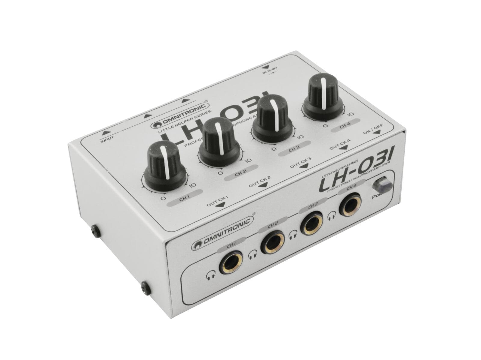Amplificatore Cuffie 4 Canali - Omnitronico 10355031