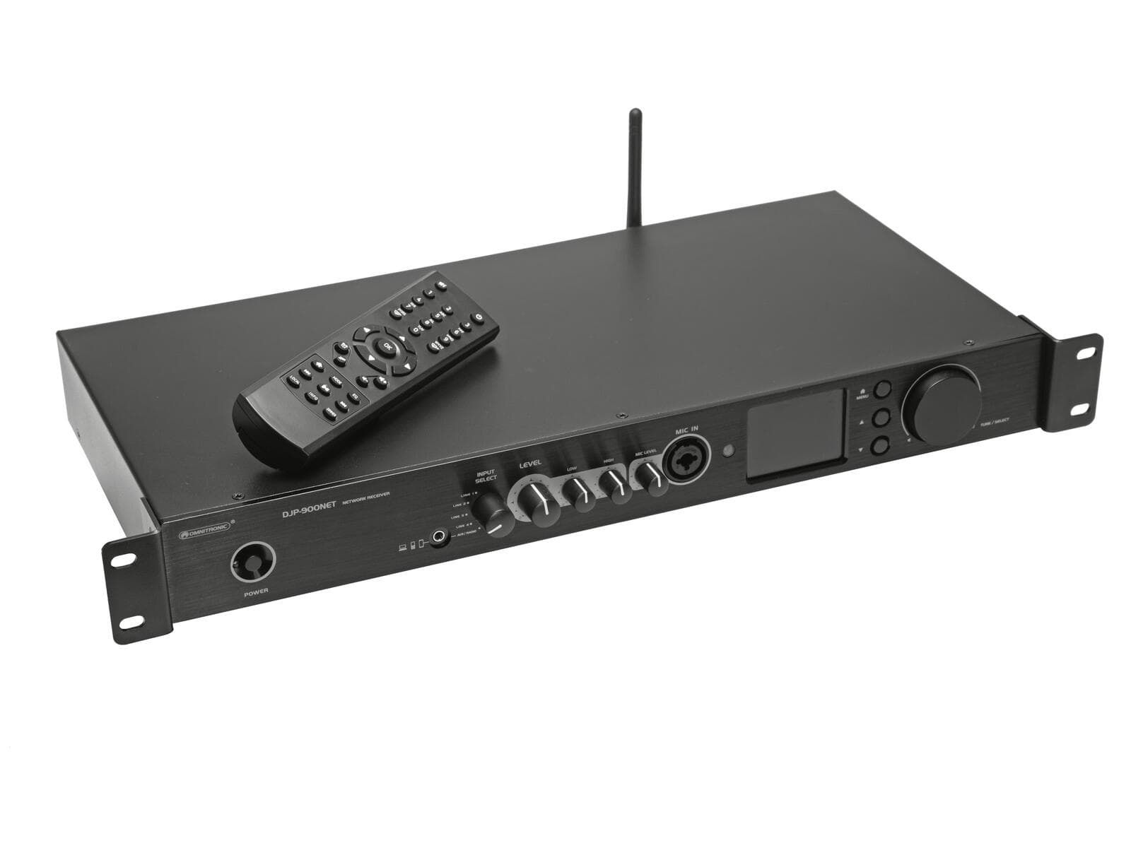 OMNITRONIC DJP-900NET Amplificatore in classe D con radio Internet - 10451604