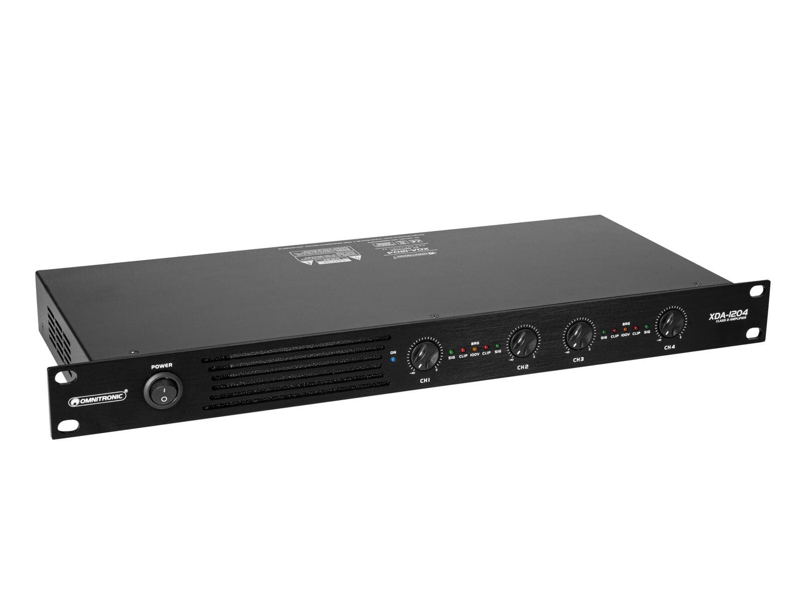 Amplificatore classe D 4 canali - OMNITRONIC 10451637