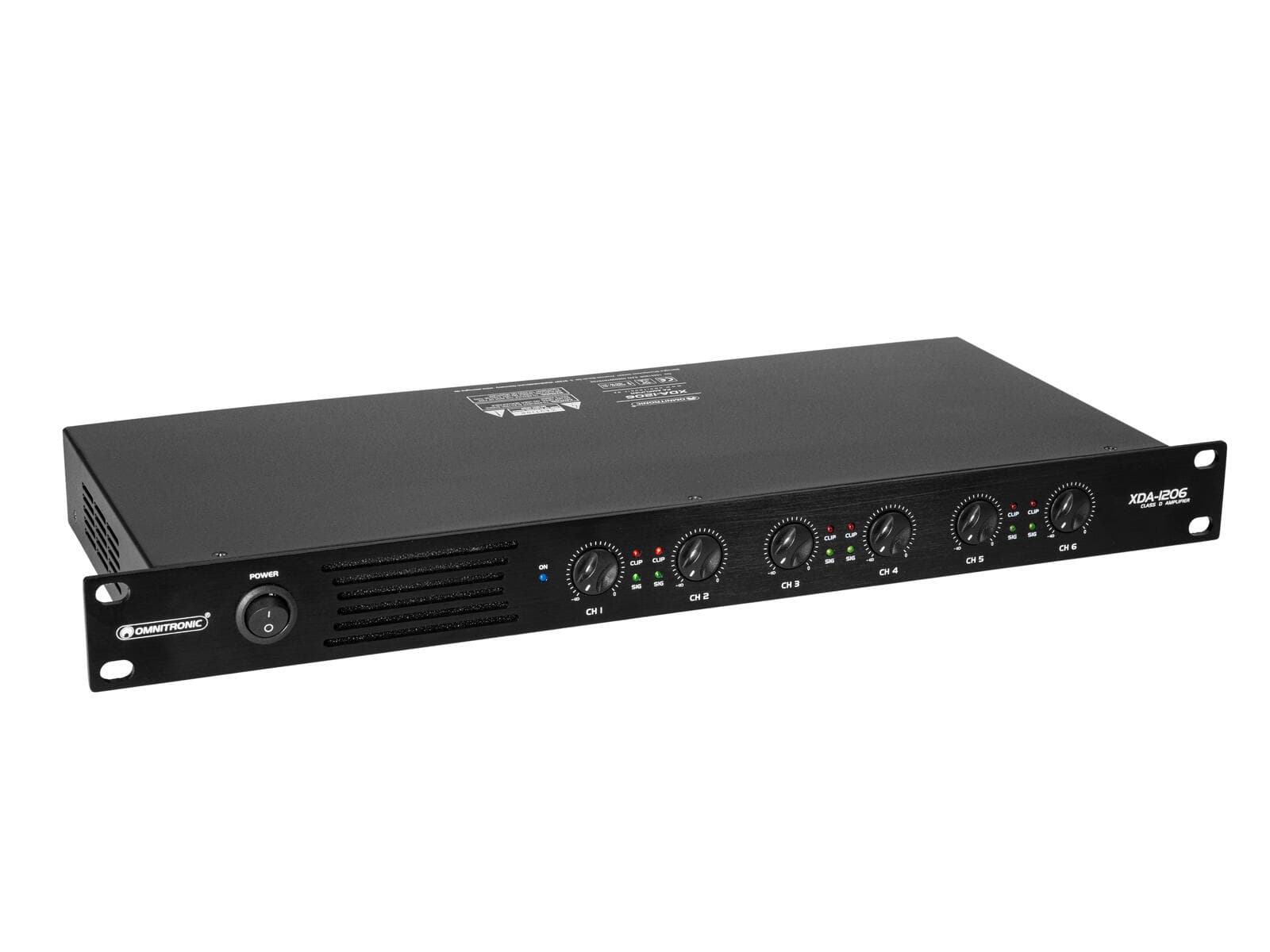 Amplificatore classe D 6 canali - OMNITRONIC 10451638