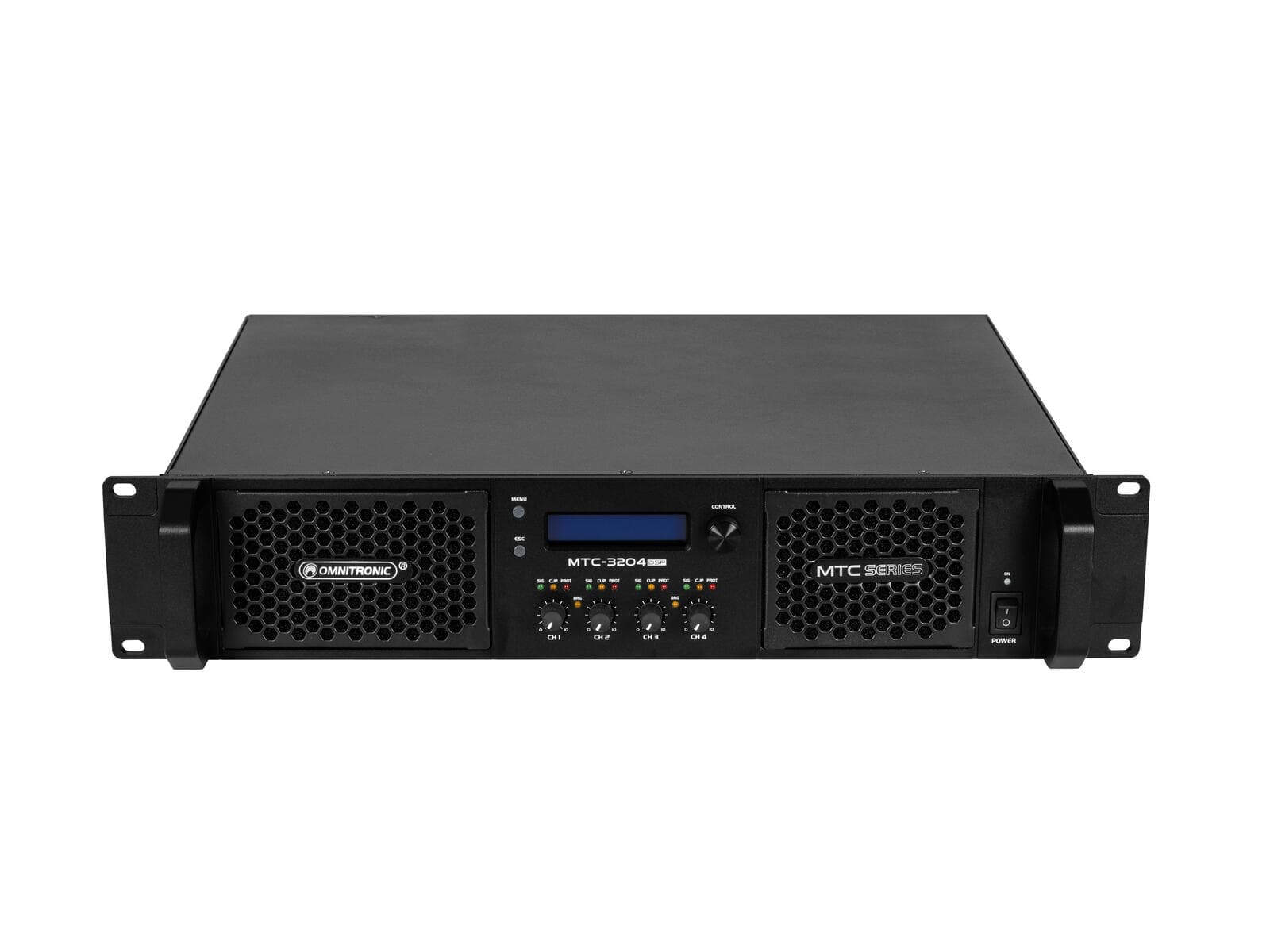 OMNITRONIC MTC-3204DSP Amplificatore a 4 canali con DSP - 10452431