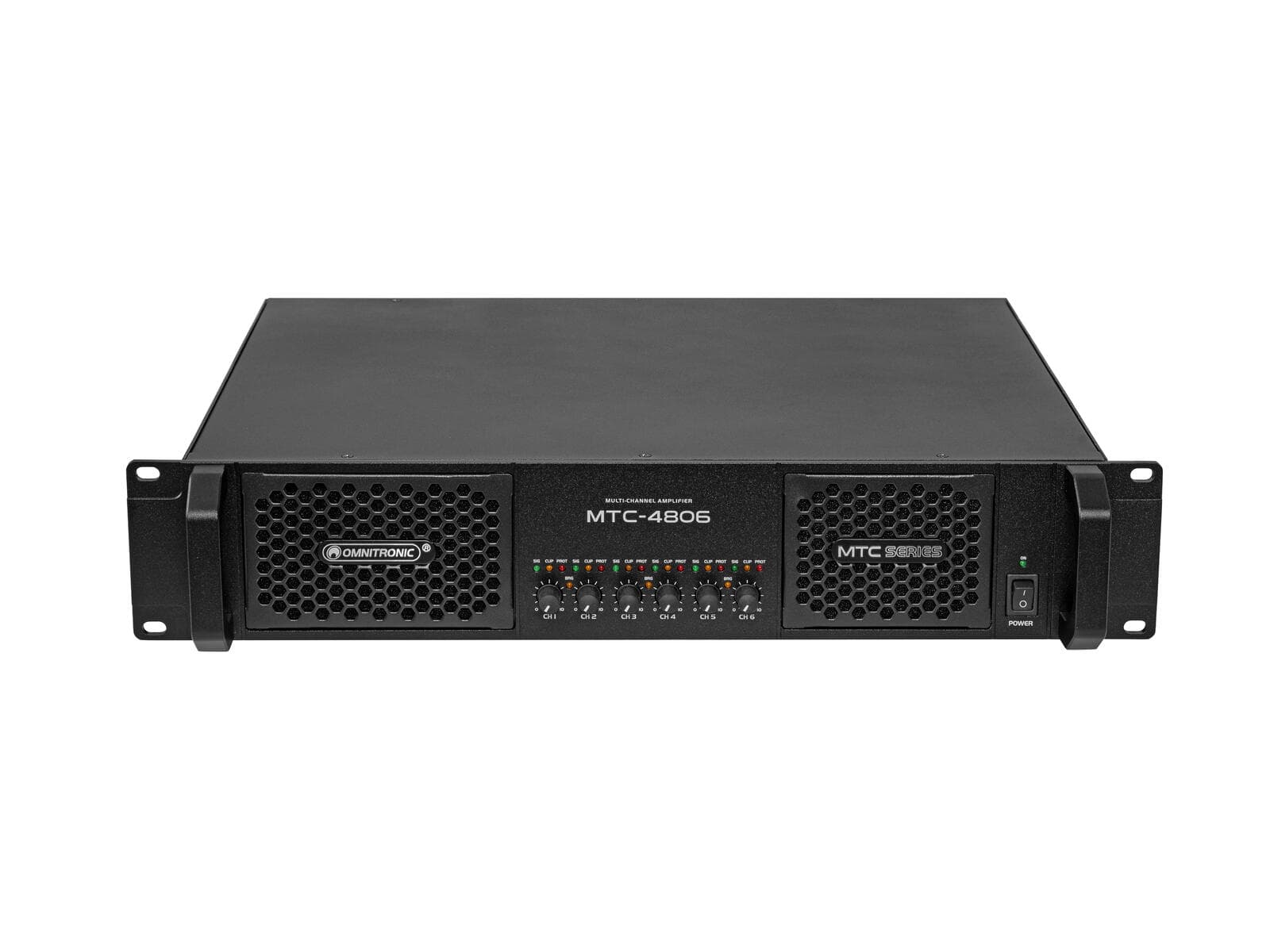 OMNITRONIC MTC-4806 Amplificatore a 6 canali - 10452433