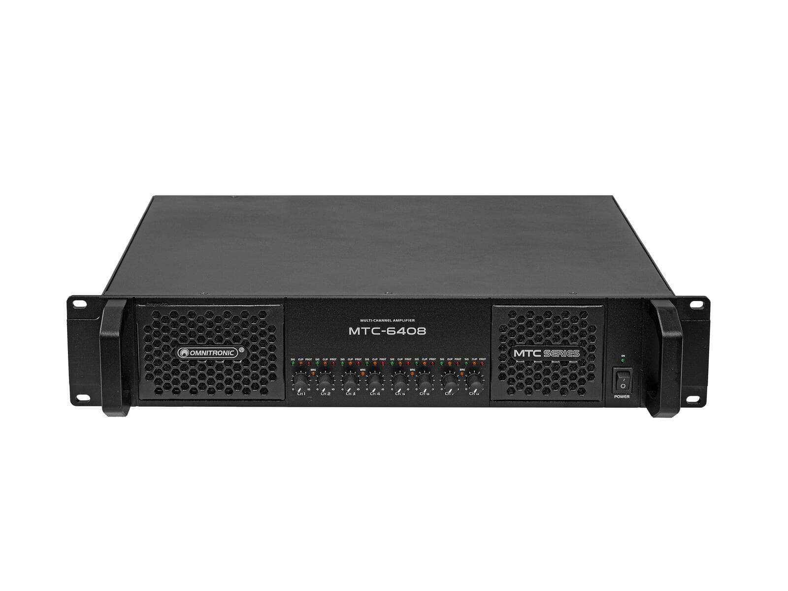 OMNITRONIC MTC-6408 Amplificatore a 8 canali - 10452435