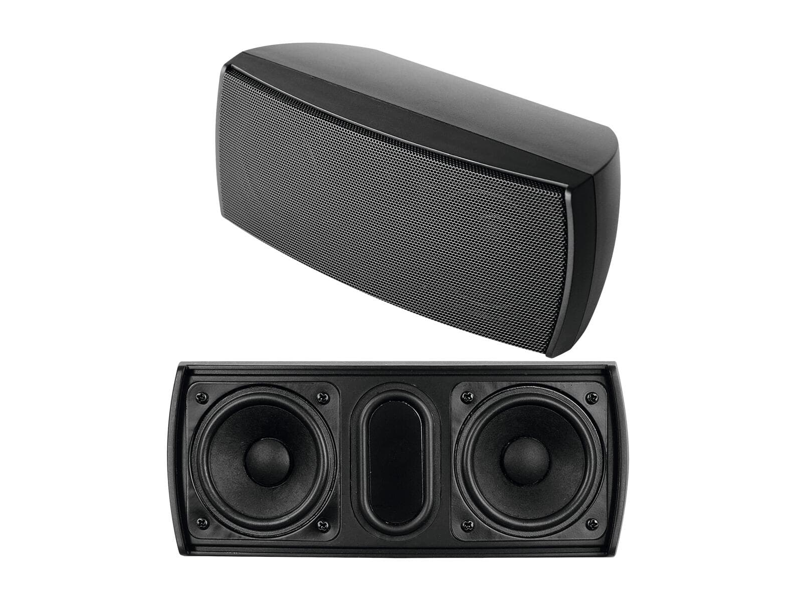 OMNITRONIC OD-22 diffusore da parete 8 Ohm nero - 11036906