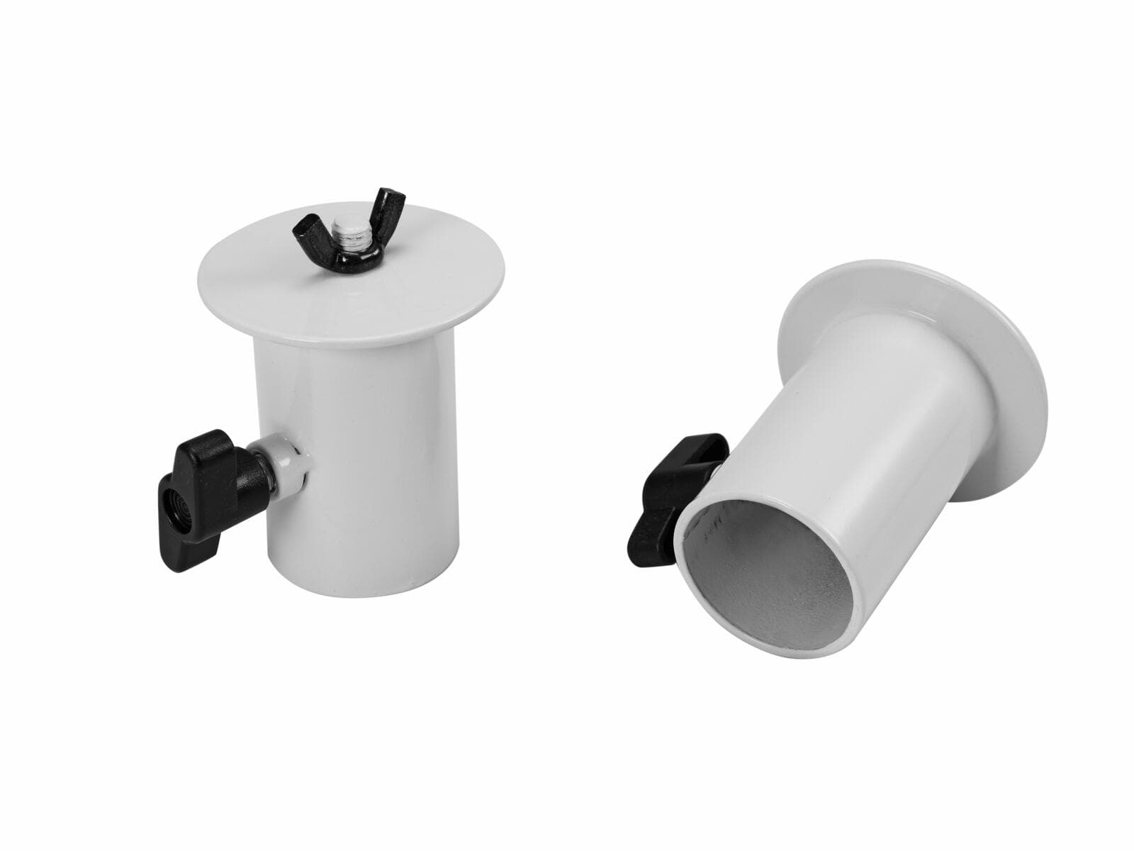 OMNITRONIC BOB-4 Adattatore per supporto bianco 2x - 11038877