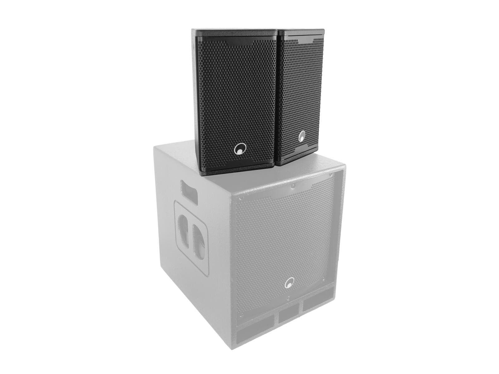 OMNITRONIC MAXX-1206 Diffusori superiori a 2 vie da 6,5" 2x - 11039061