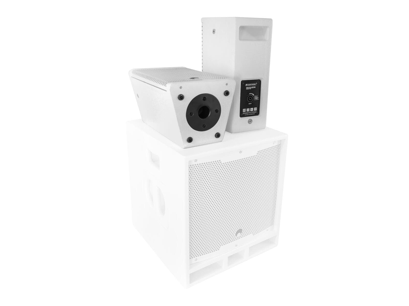 OMNITRONIC MAXX-1206 Diffusori superiori a 2 vie da 6,5" 2x bianchi - 11039064