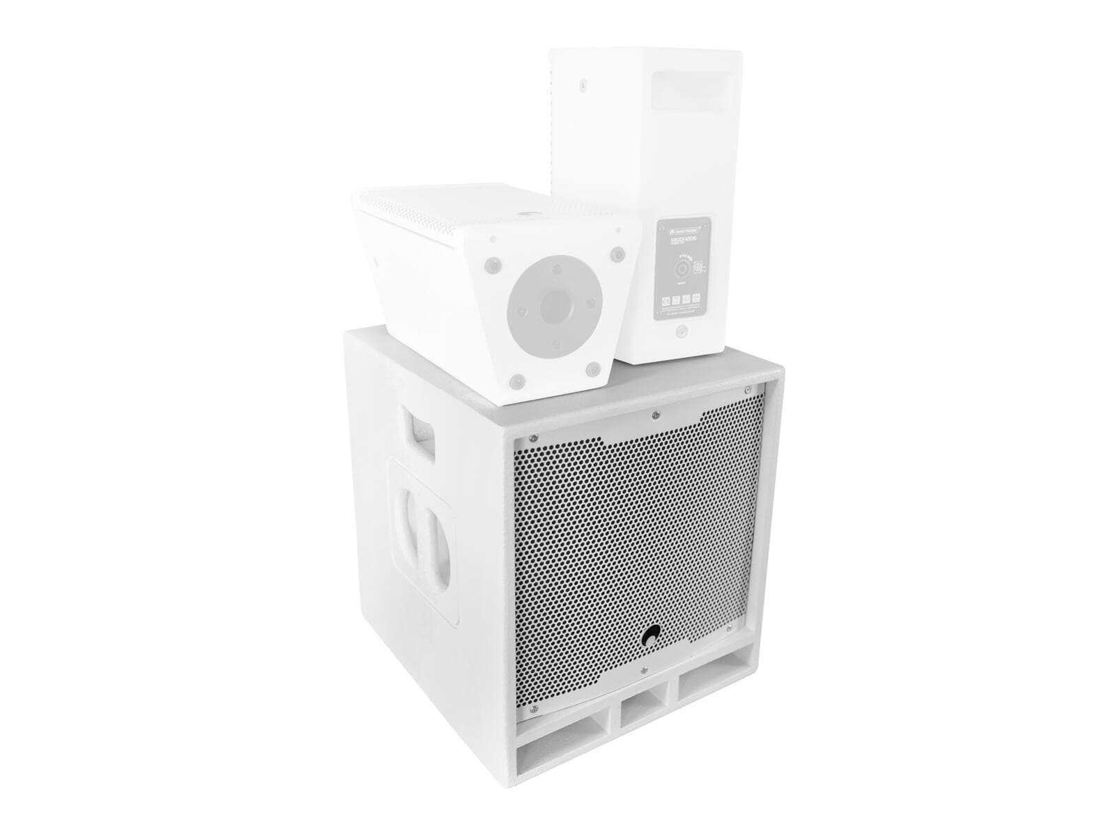 OMNITRONIC MAXX-1206DSP Subwoofer attivo 2.1 da 12" bianco - 11039065