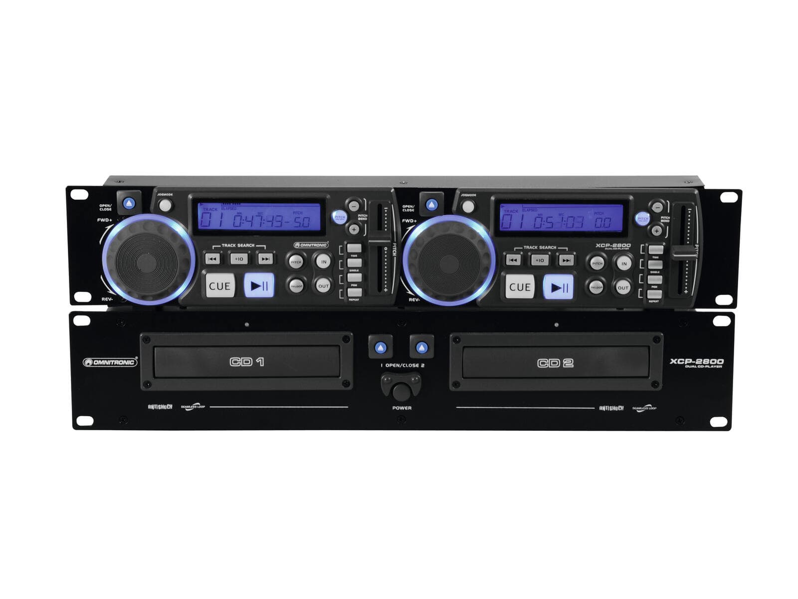 OMNITRONIC XCP-2800 Lettore CD doppio - 11046020
