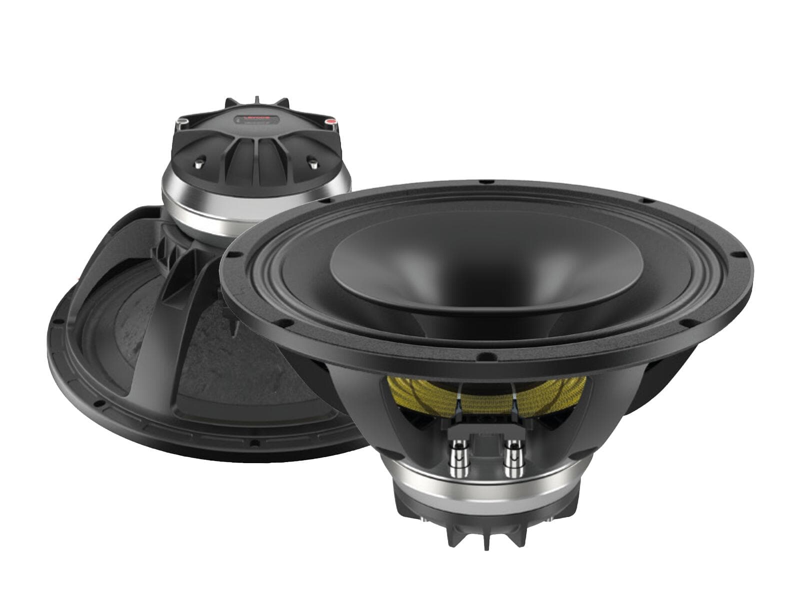 LAVOCE CAN123.00TH Altoparlante coassiale da 12" con tromba, al neodimio e cestello in alluminio - 12603017