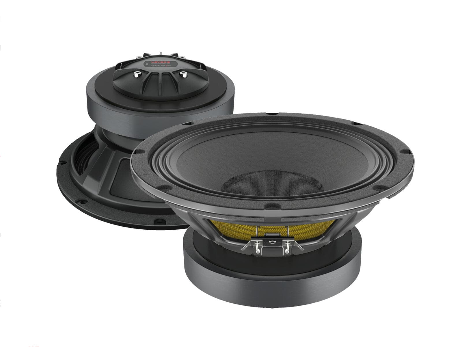 LAVOCE CSF082.00K-4 altoparlante coassiale da 8", magnete in ferrite, driver con cestello in acciaio - 12603024
