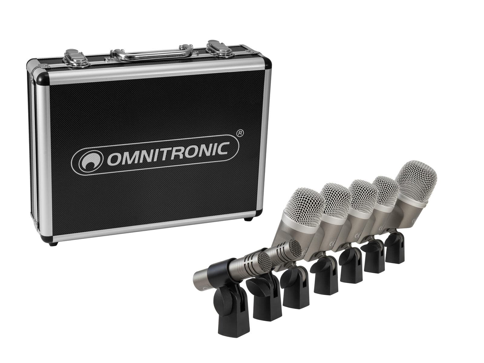 OMNITRONIC MIC 77-7LMH MK2 Set di microfoni per batteria - 13030898