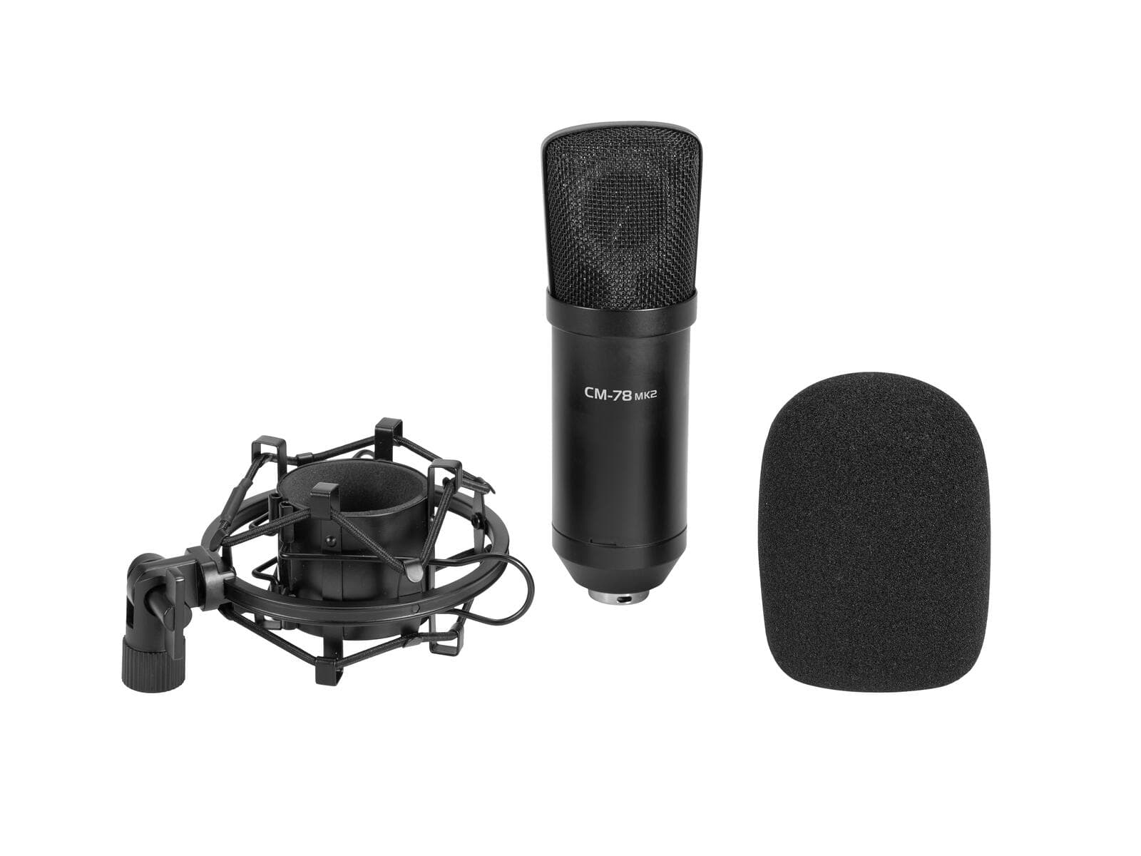 OMNITRONIC MIC CM-78MK2 Microfono a condensatore a diaframma largo - 13030927