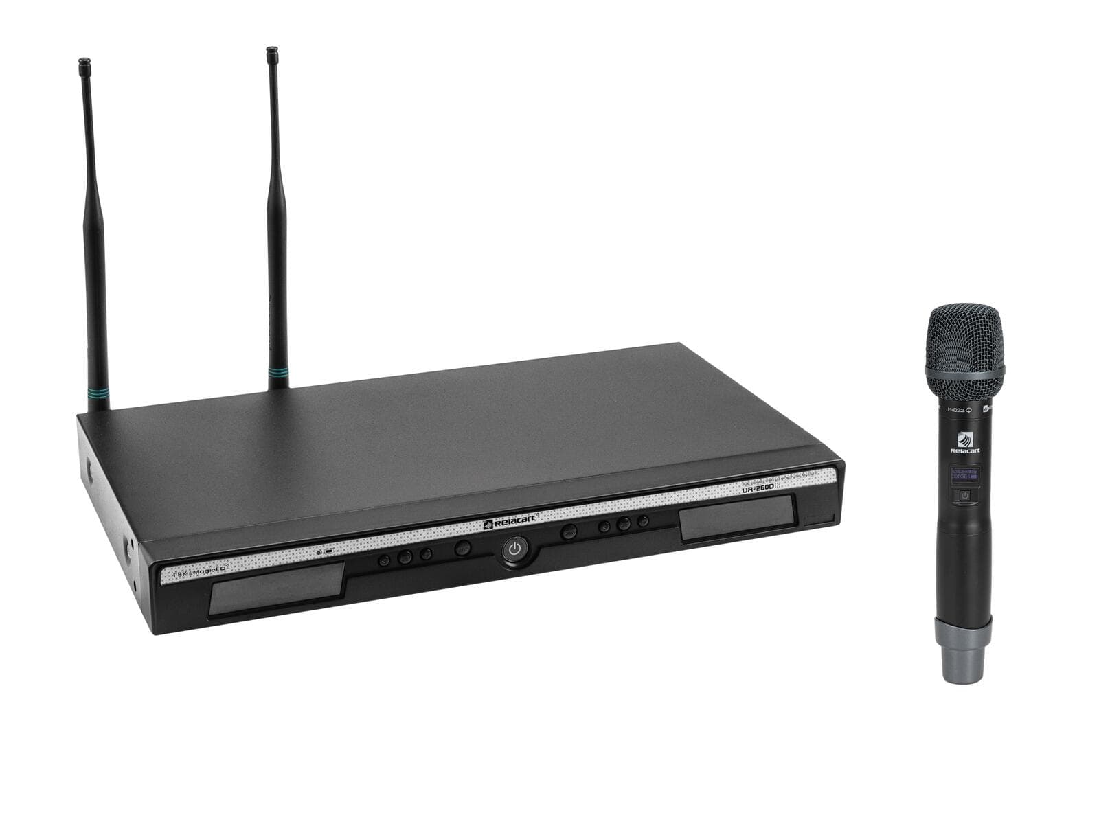 RELACART UR-260D Sistema UHF a 2 canali 522-554 MHz - 13055179