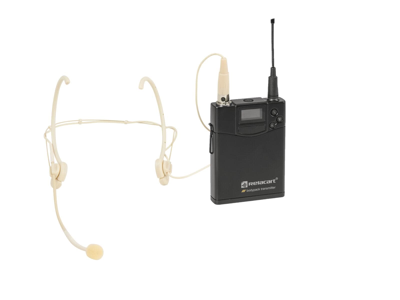 RELACART UT-222 Trasmettitore bodypack 522-554 MHz con headset HM-600S - 13055183