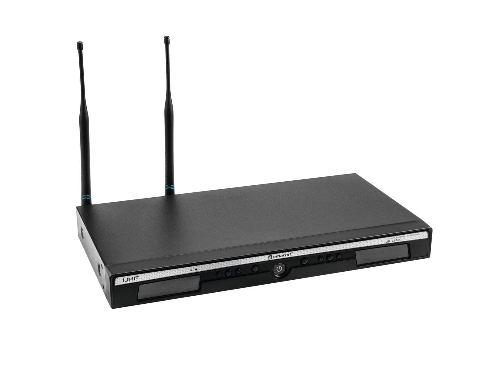 RELACART UR-222D Ricevitore UHF a 2 canali 823-832 + 863-865 MHz - 13055189
