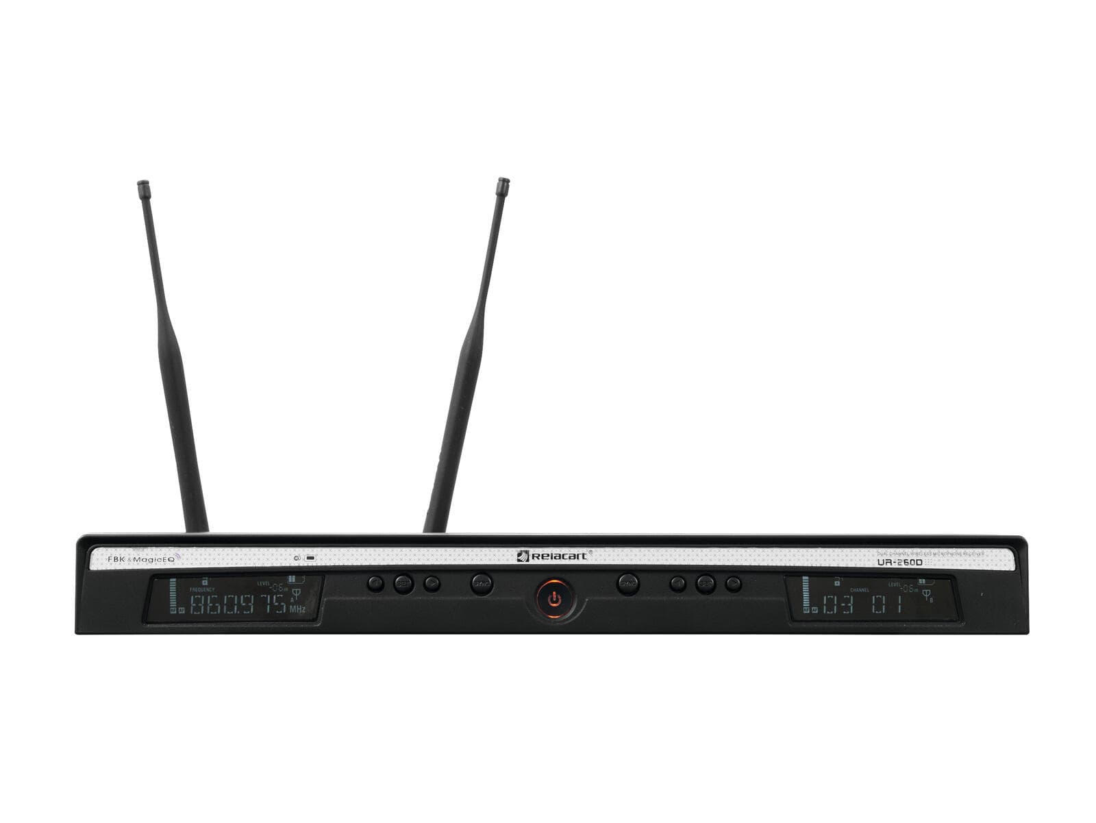 RELACART UR-260D Ricevitore UHF a 2 canali 823-832 + 863-865 MHz - 13055210