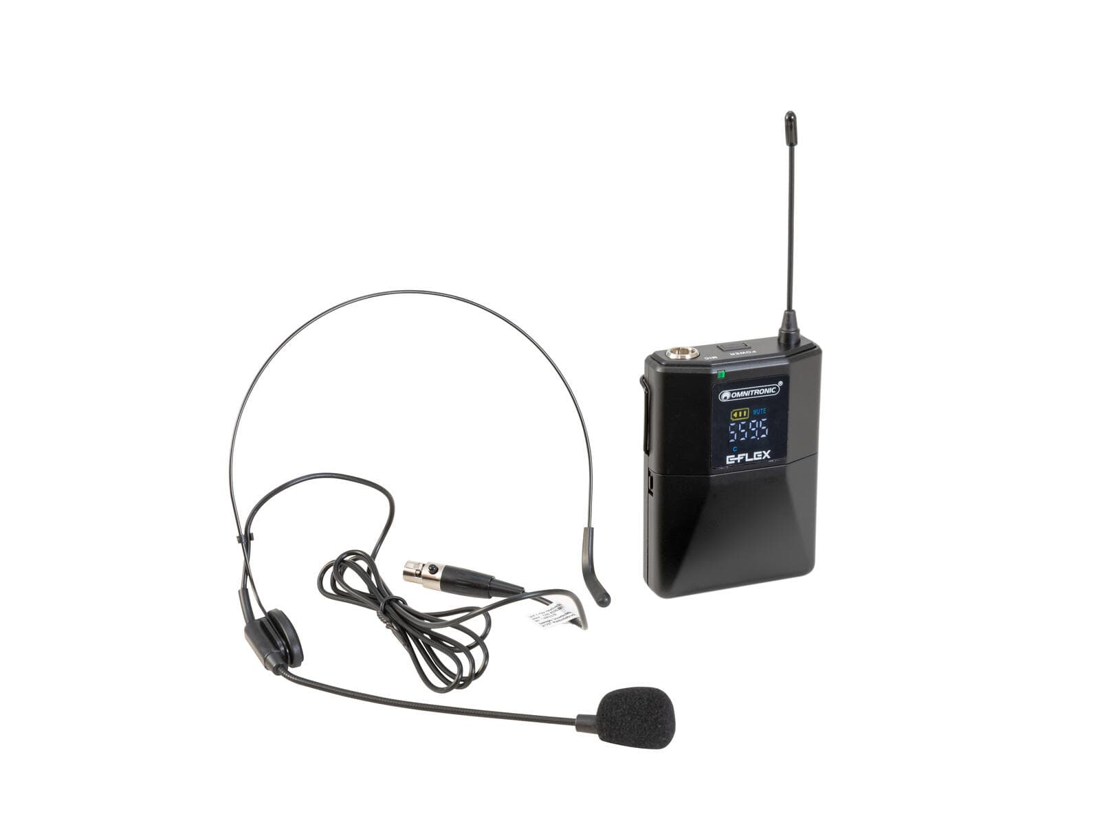 OMNITRONIC UHF E-FLEX Trasmettitore tascabile 559-575 MHz - 13063375