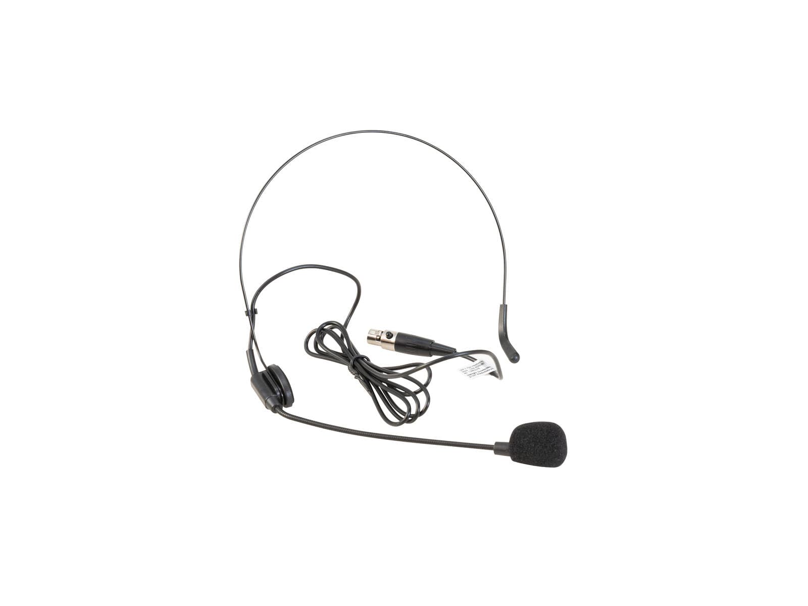 OMNITRONIC UHF E-FLEX Microfono headset nero - 13063376
