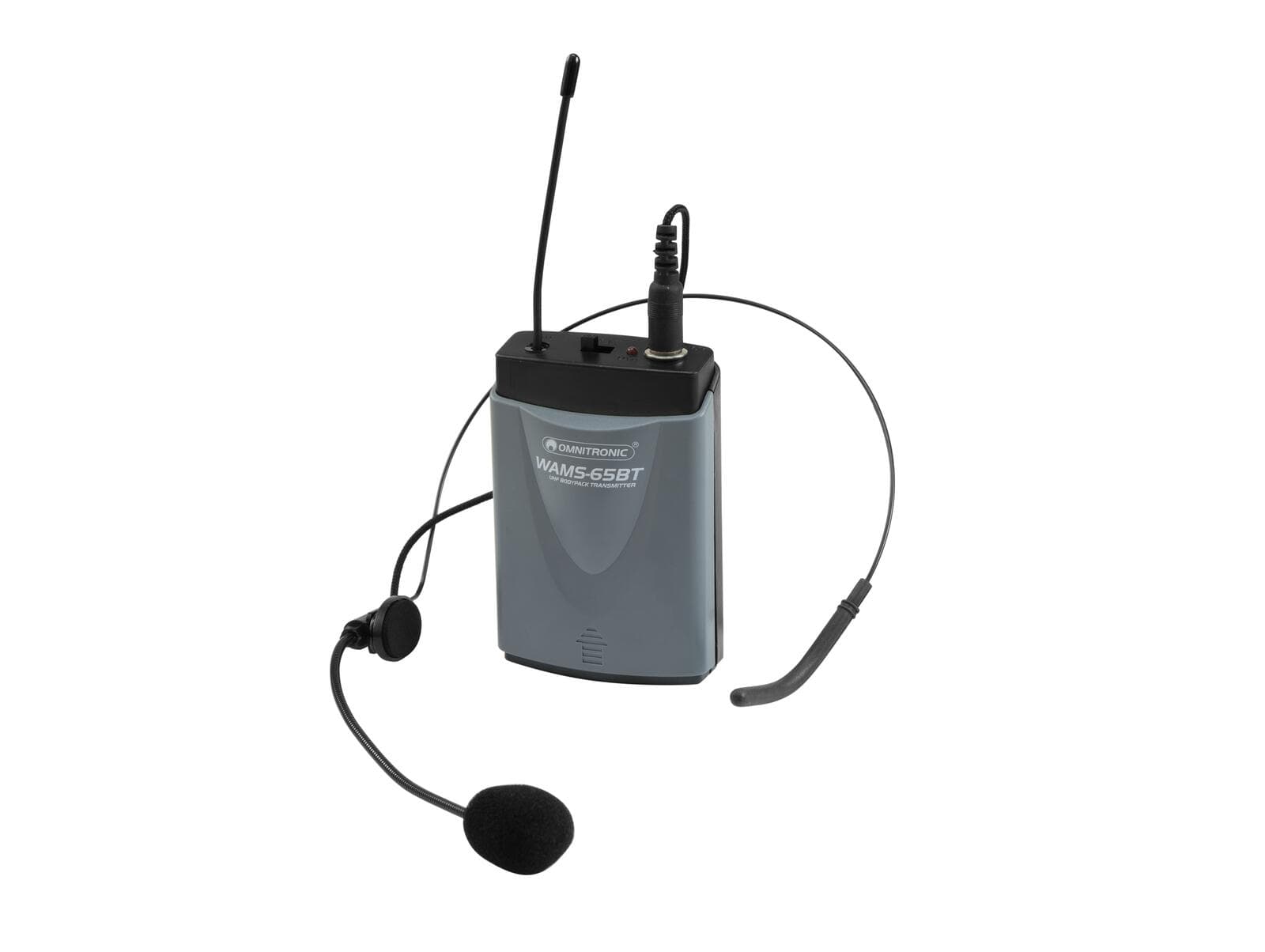 OMNITRONIC WAMS-65BT Trasmettitore bodypack con headset - 13107005