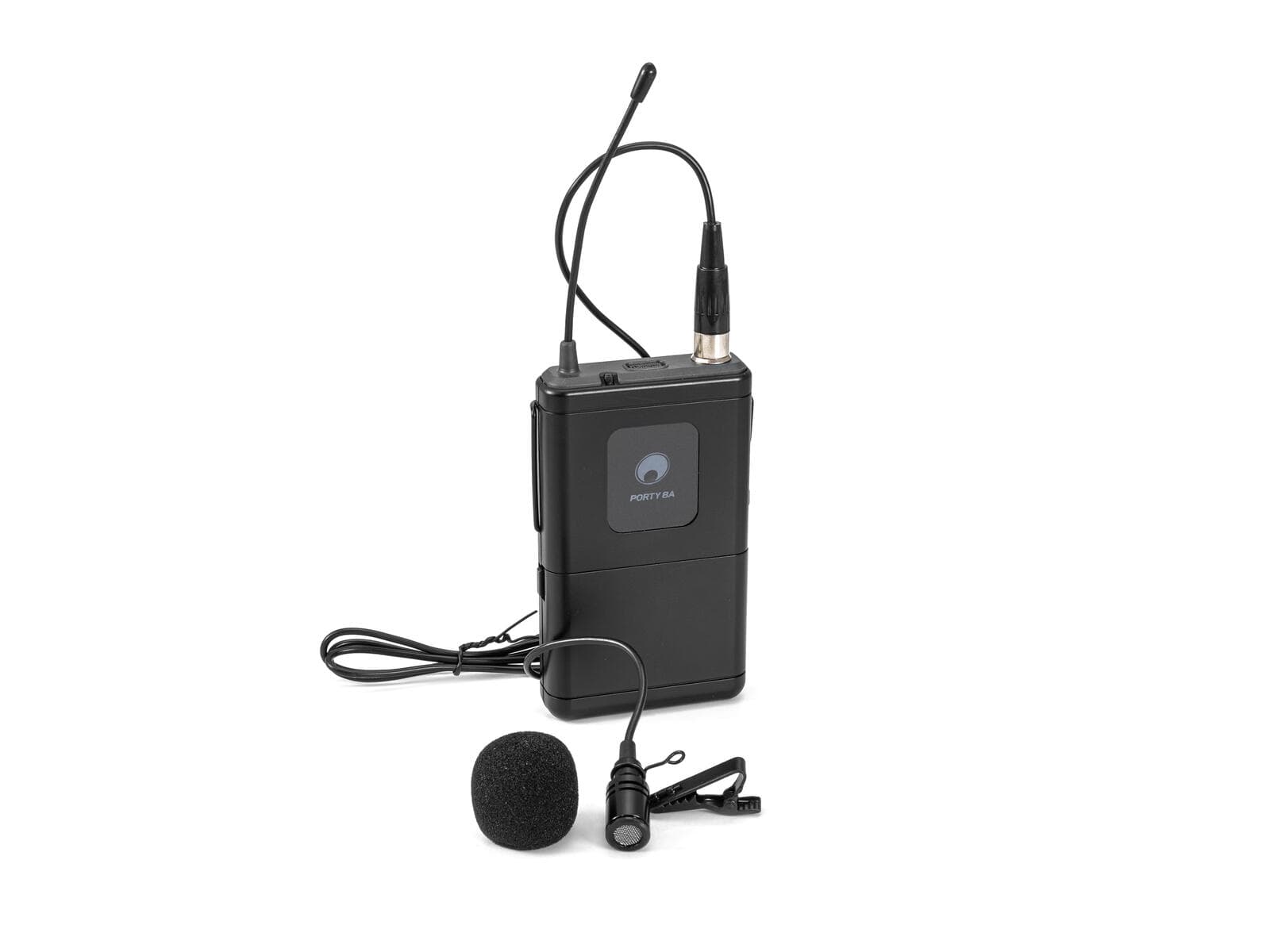 OMNITRONIC PORTY-8A Trasmettitore bodypack con microfono lavalier 863.1 MHz - 13107012