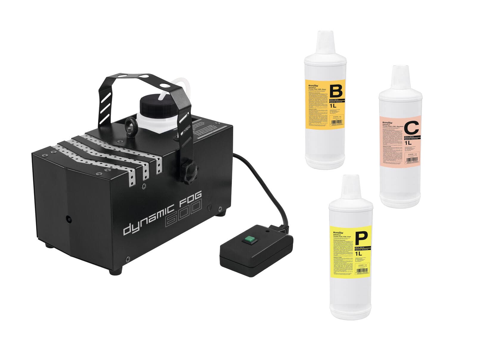 EUROLITE Set Dynamic Fog 600 + Fluidi - 20000003
