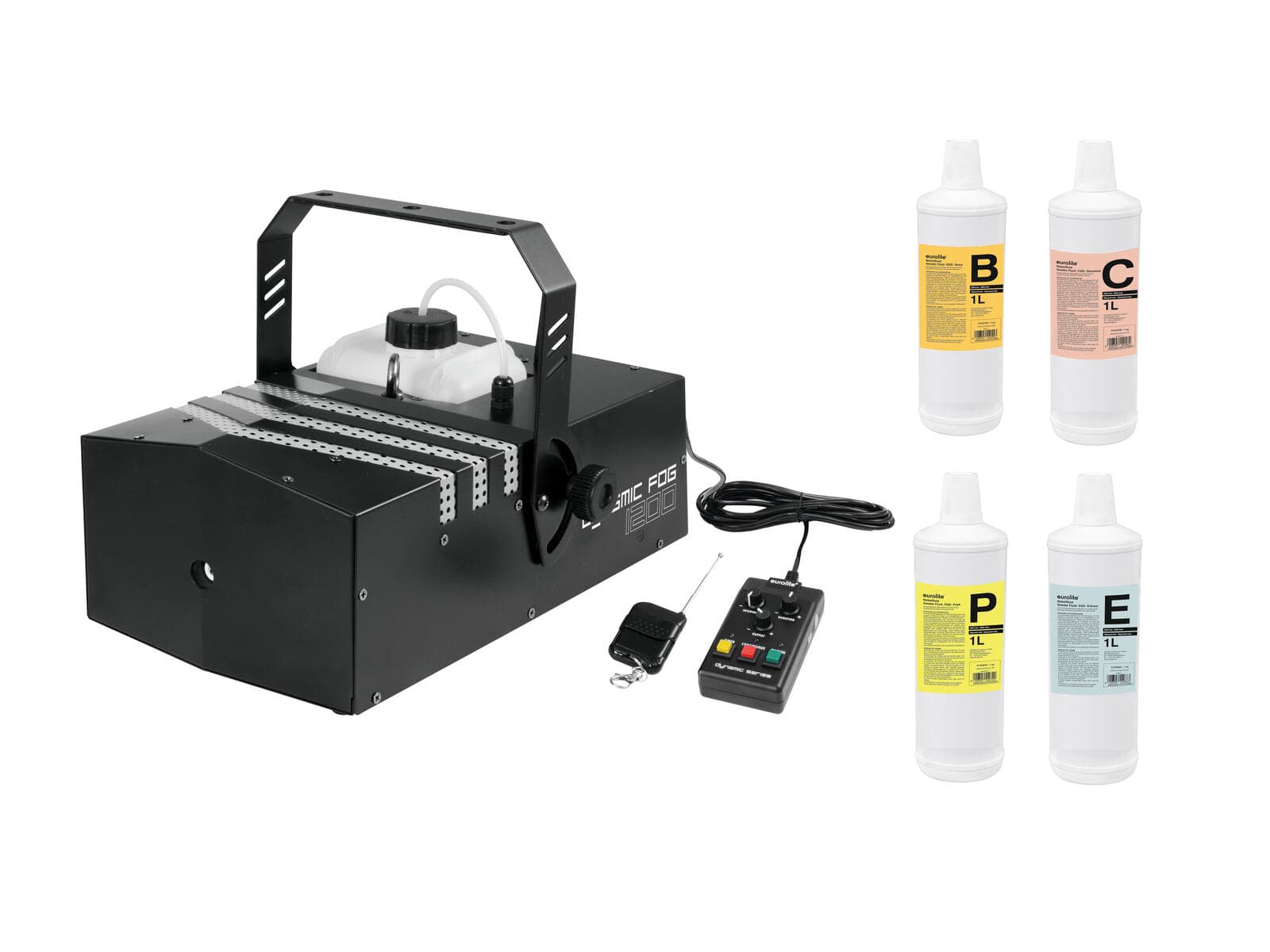 EUROLITE Set Dynamic Fog 1200 + Fluidi - 20000005