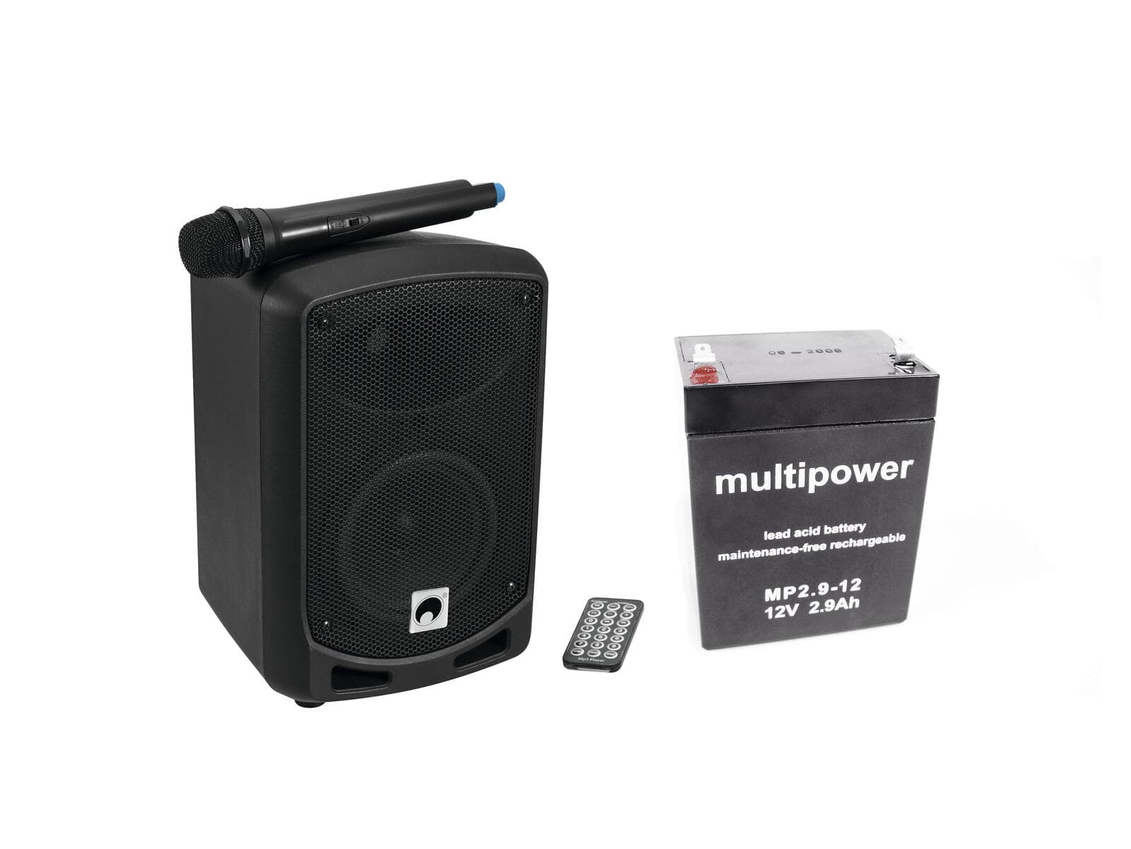 OMNITRONIC Set WAMS-65BT + Batteria - 20000329