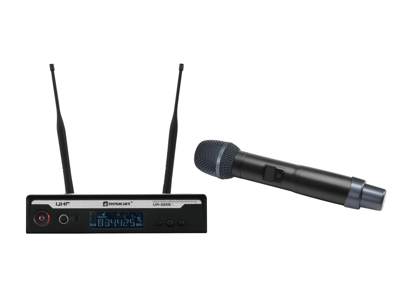 RELACART Set UR-222S + Microfono palmare a condensatore - 20000343