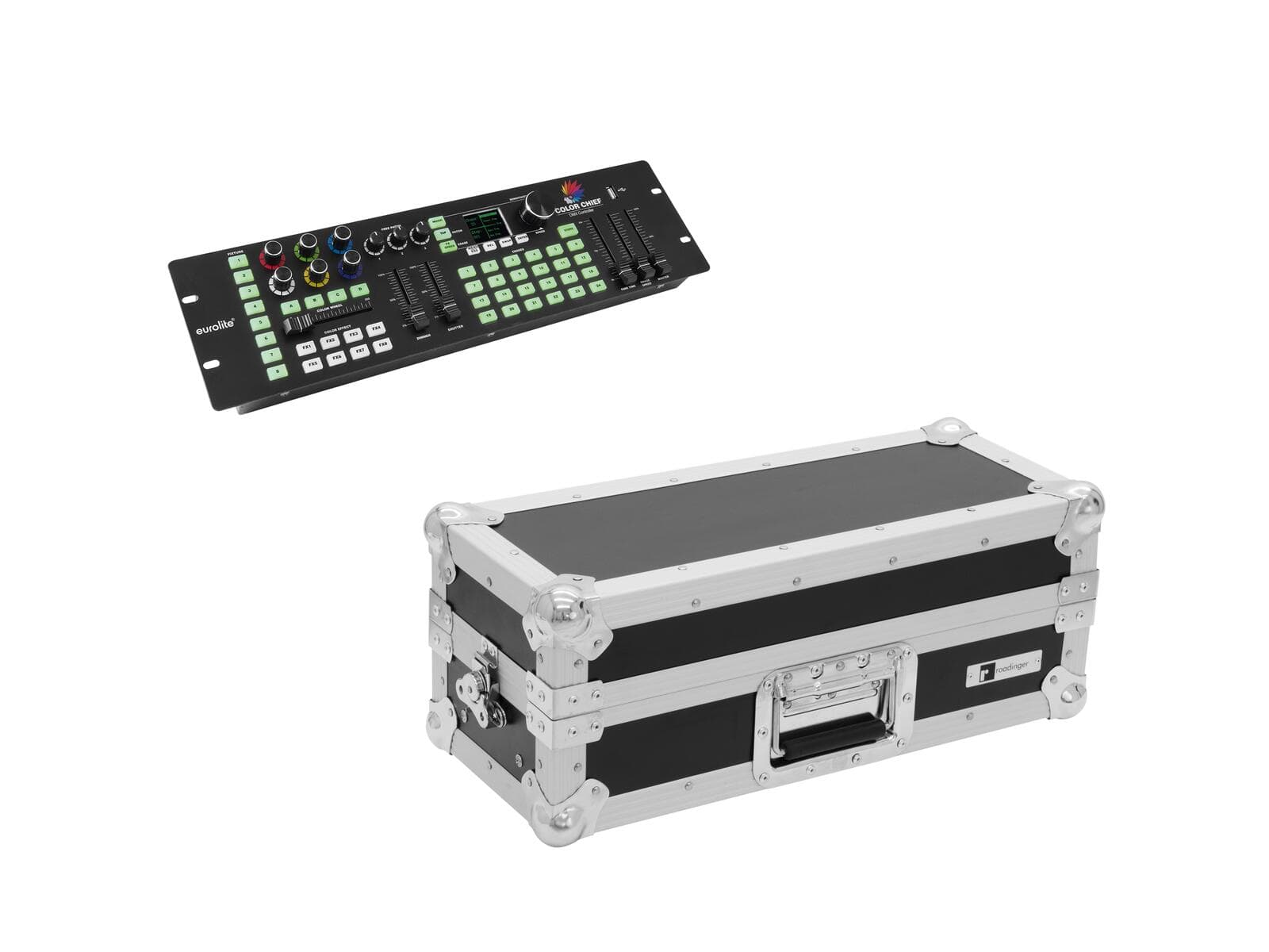EUROLITE Set DMX LED Color Chief + flightcase - 20000484
