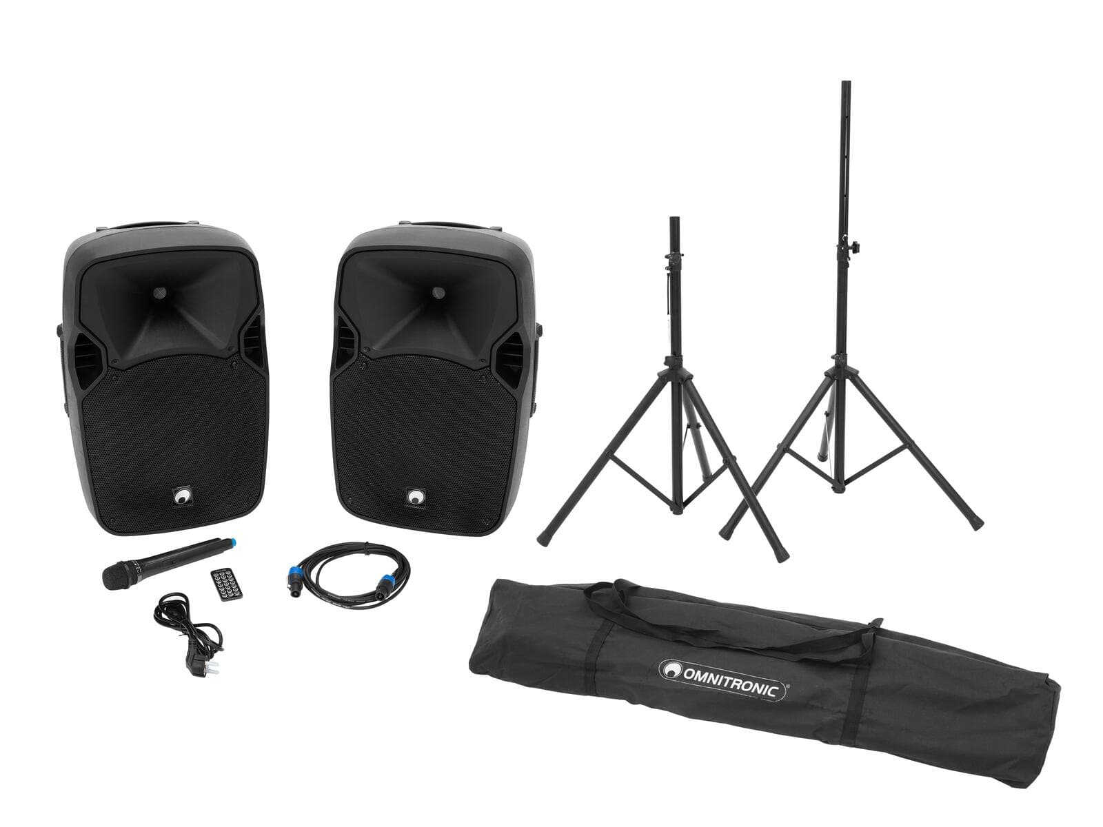 OMNITRONIC Set XFM-212AP + Supporti per diffusori MOVE MK2 - 20000564