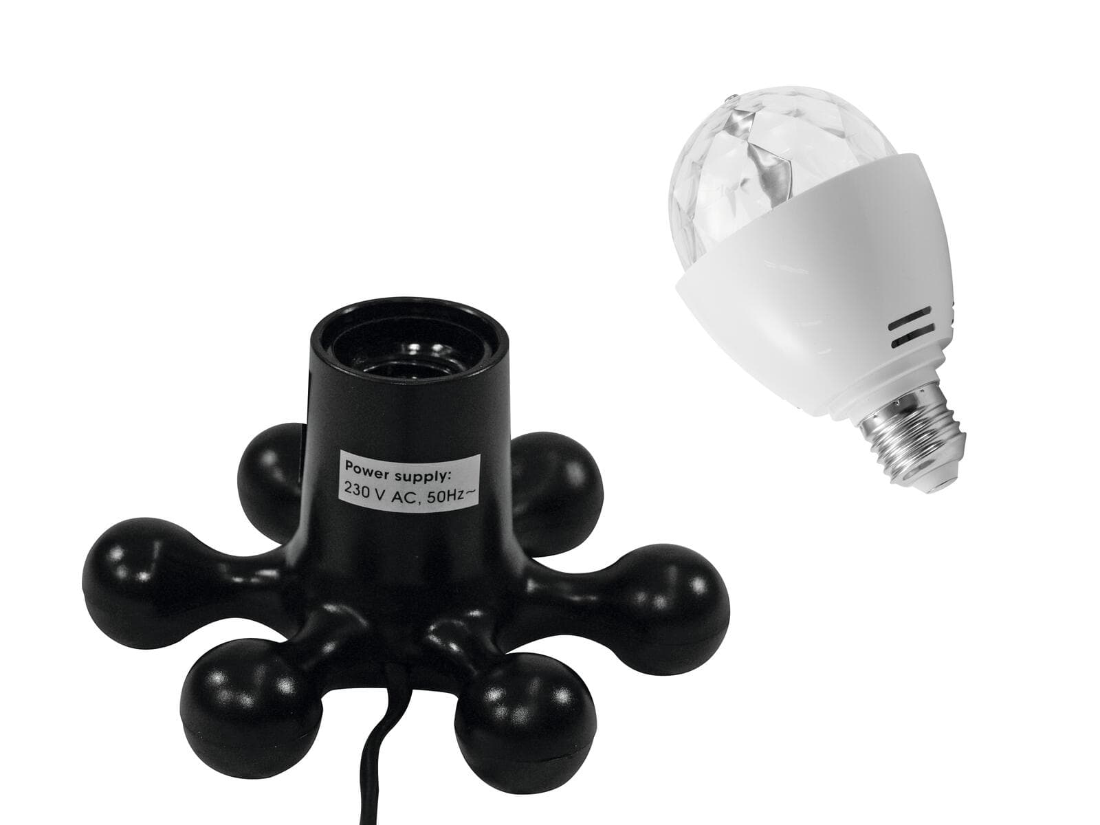 EUROLITE Set LED BC-1 RGB + base Hexopus nera - 20000613