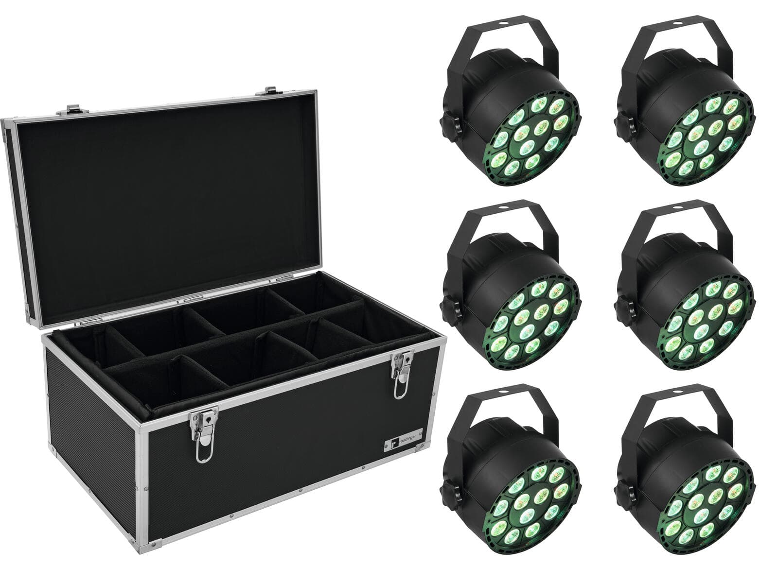 EUROLITE Set 6x LED PARty TCL Spot + custodia TDV-1 - 20000627