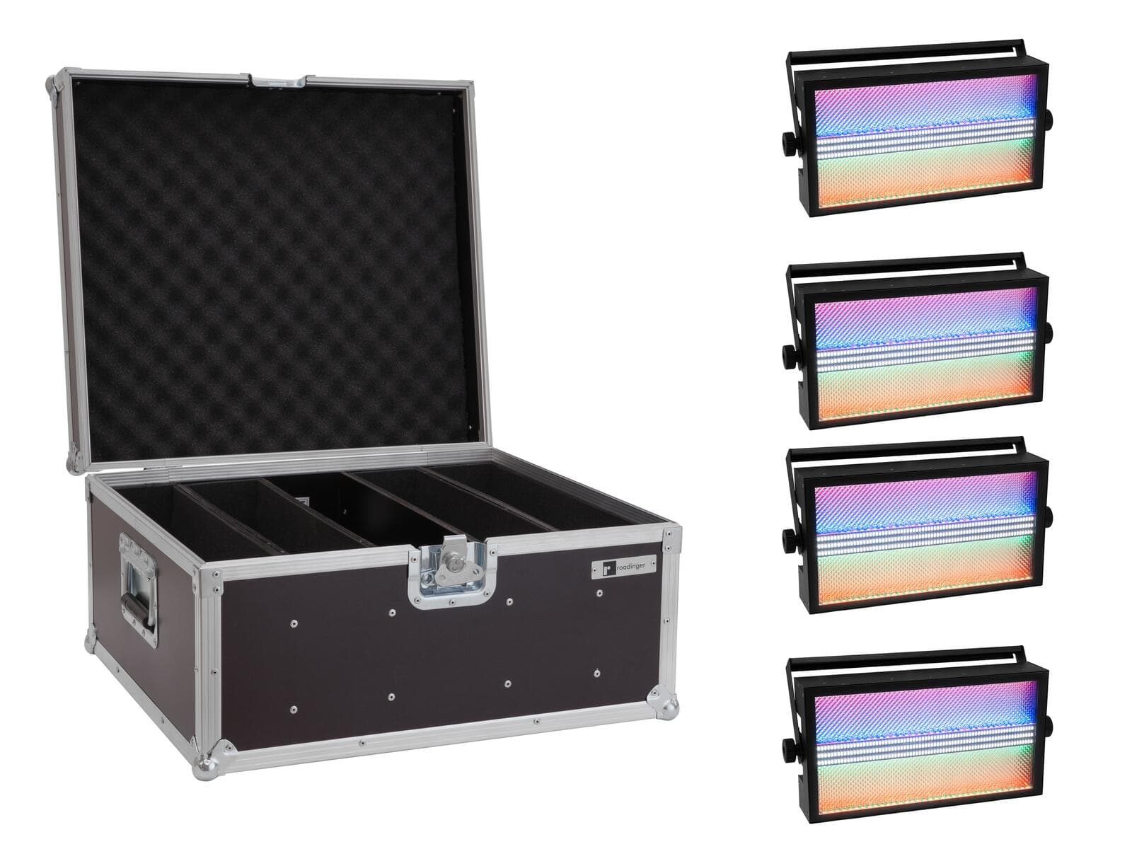 EUROLITE Set 4x LED Super Strobe ABL + Flightcase - 20000679