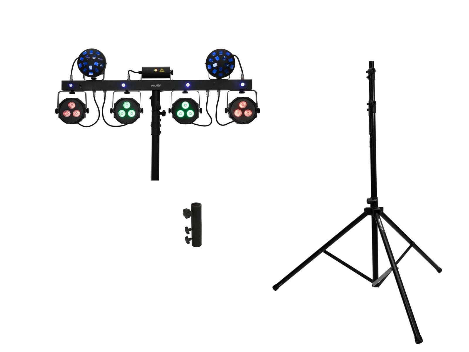 EUROLITE Set barra LED KLS Laser Bar Next FX + supporto per diffusori M-4 - 20000815