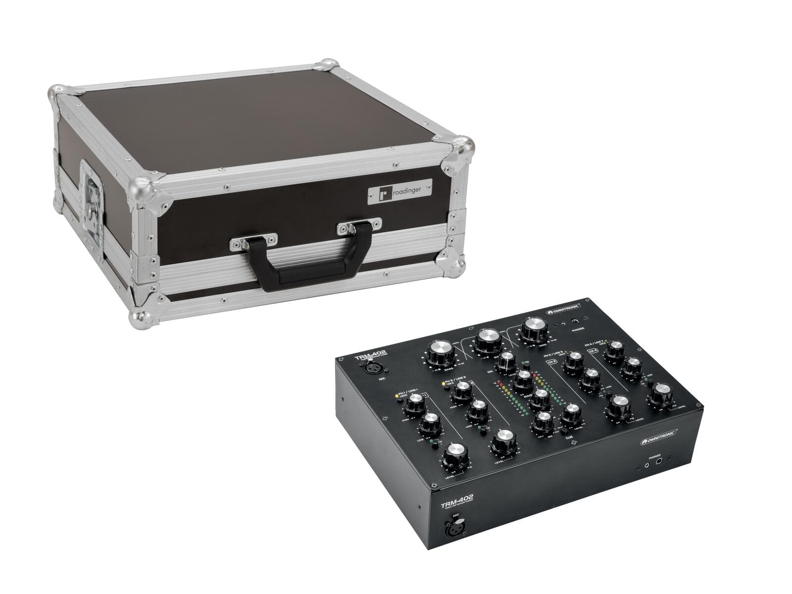 OMNITRONIC Set TRM-402 + Custodia - 20000896