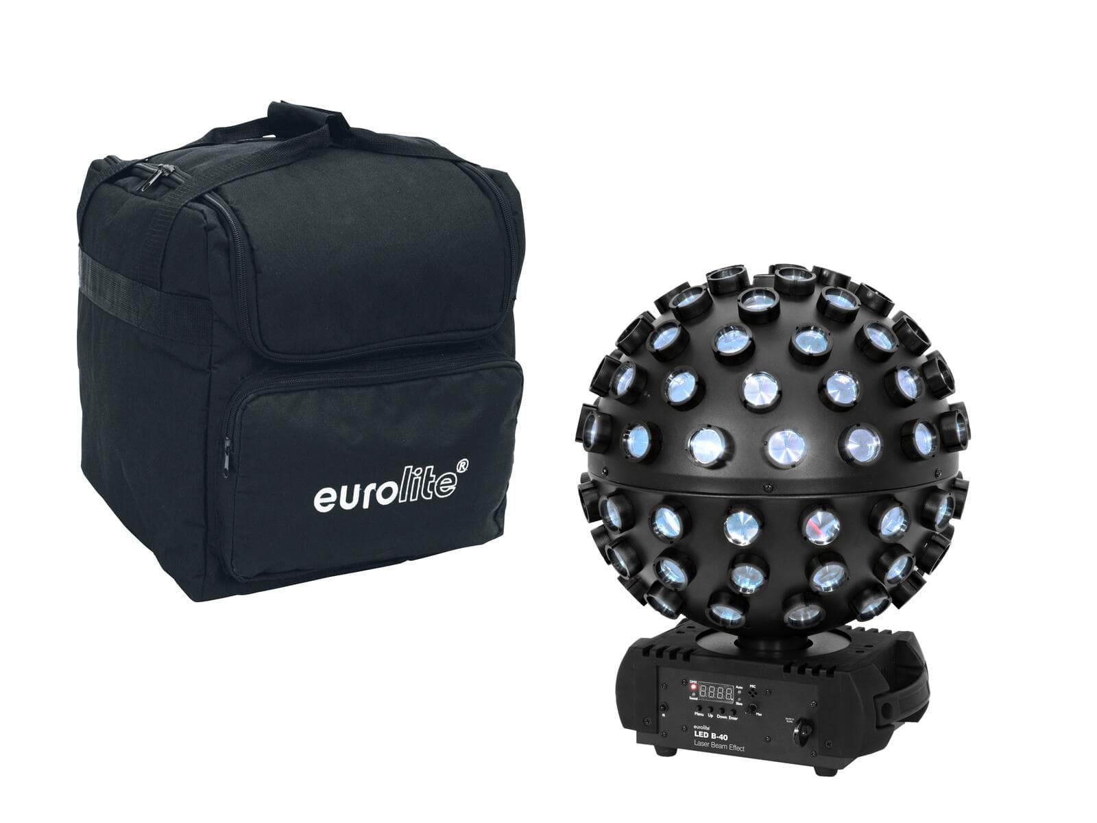 EUROLITE Set LED B-40 Effetto raggio laser + Borsa morbida - 20000913