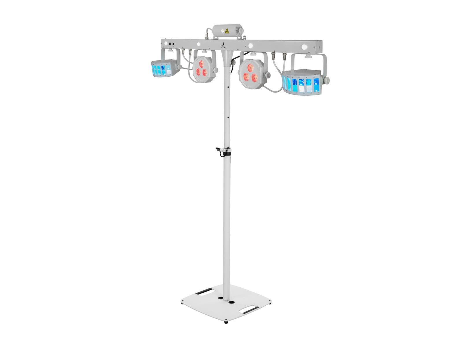 EUROLITE Set LED KLS Laser Bar FX bianco + Supporto per diffusore BPS-2 bianco - 20000920