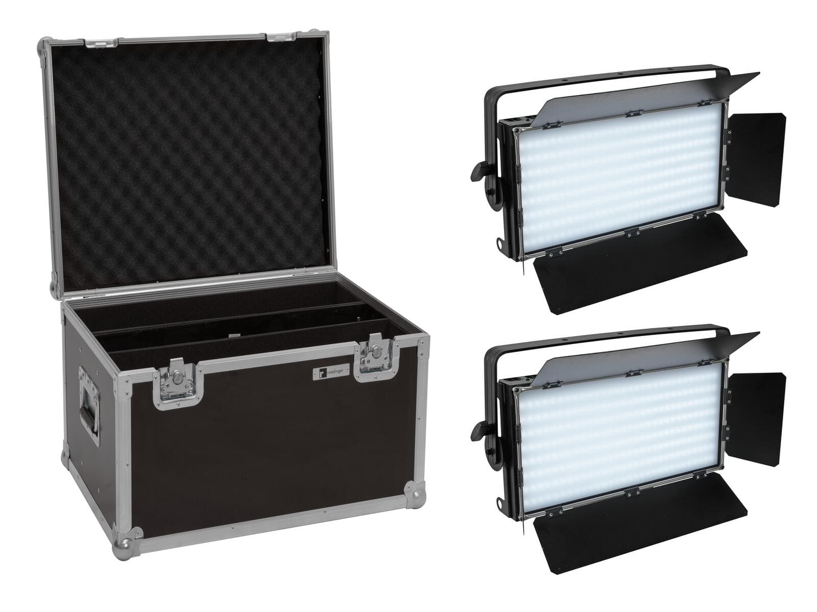 EUROLITE Set 2x LED PLL-480 QCL Panel + Custodia - 20000932