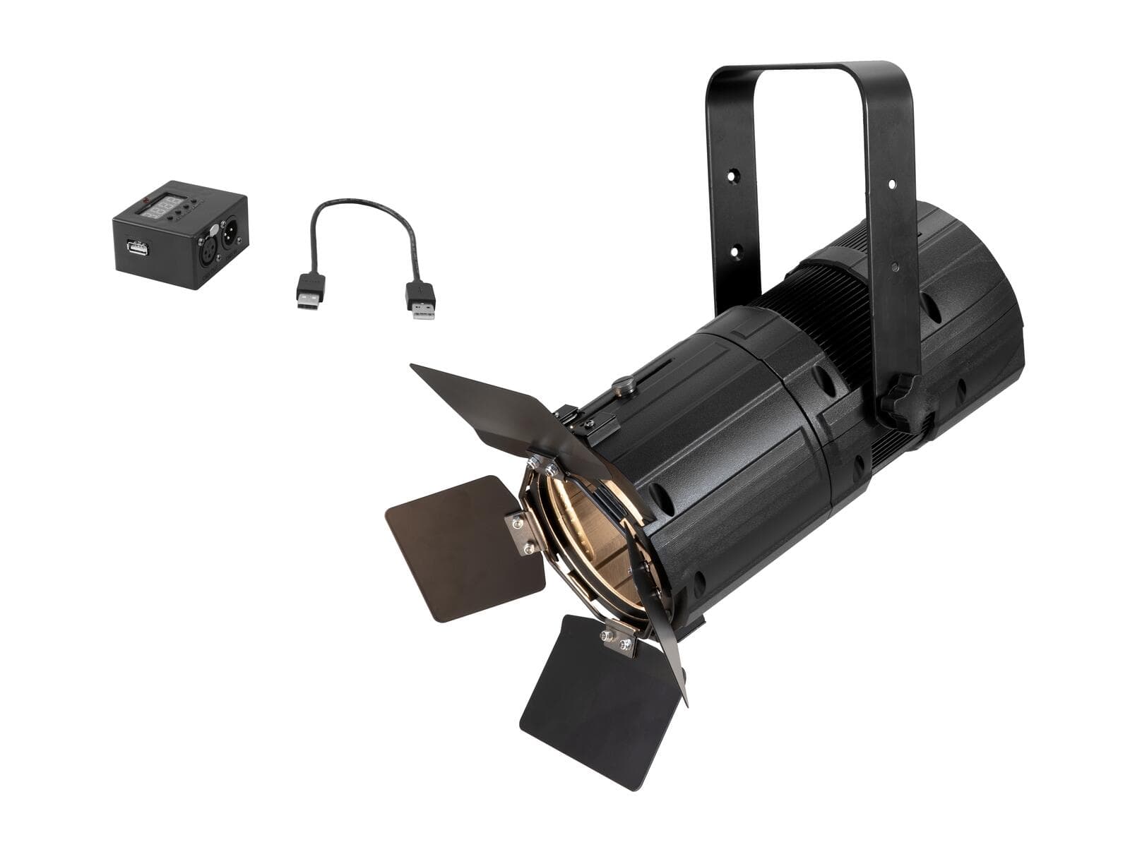 EUROLITE Set LED PFR-50 WW Fresnel Spot + interfaccia DMX - 20000974