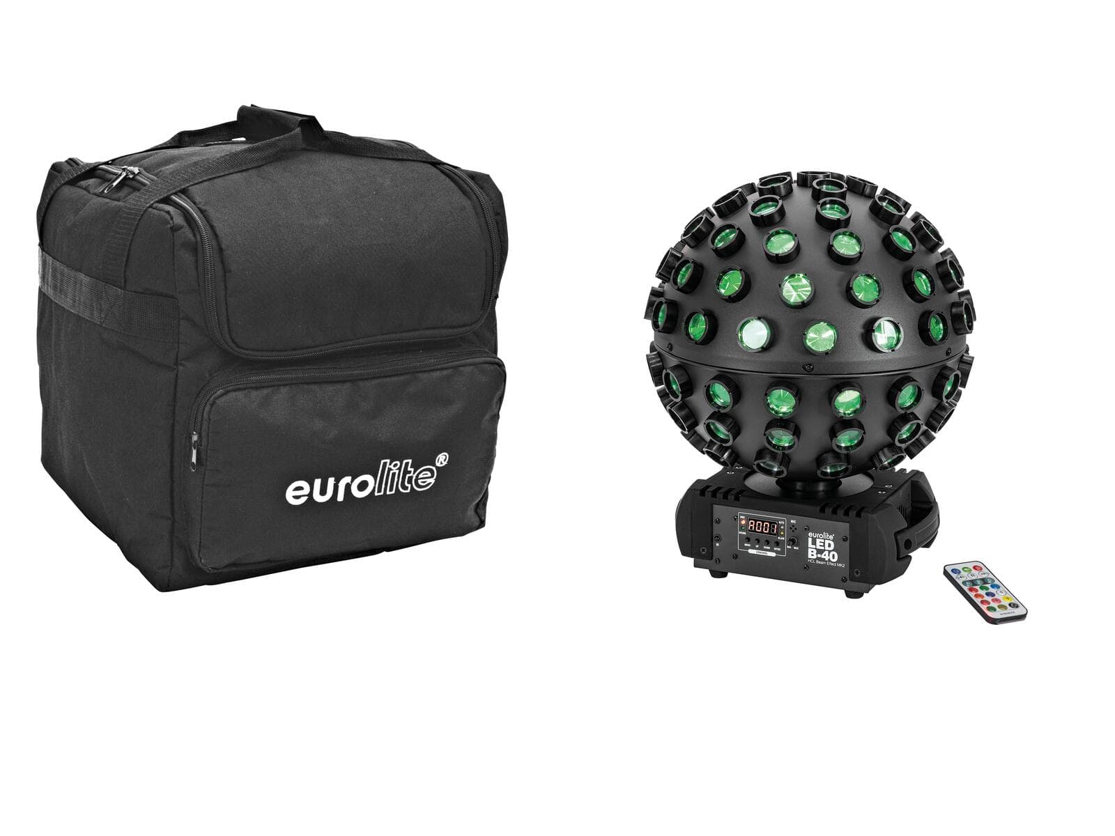 EUROLITE Set LED B-40 HCL MK2 + borsa imbottita - 20000993
